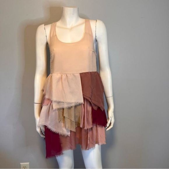H&M Shabby Chic Sleeveless Multi-Layered dress boho  Size 6 - Picture 1 of 9